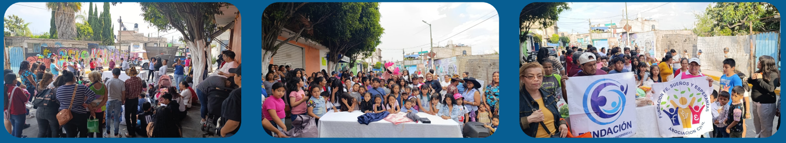 Encuentros de la fundación con familias y aliados de la comunidad